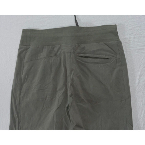 Athleta Pull On Flex Waist Jogger Pants w/ Zip Pockets. Olive, Size 8. EUC!! - Picture 5 of 5